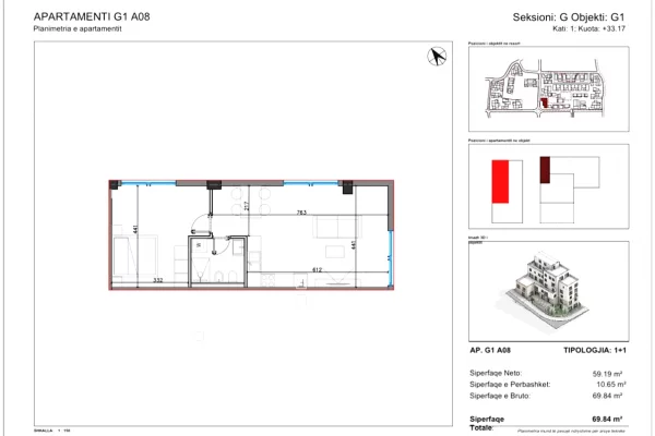 For Sale – Elegant Apartment in “Village Square”, Dhërmi