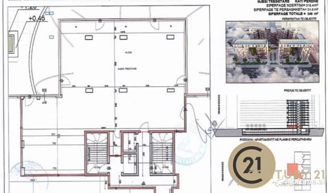 NJESI SHERBIMI NE KOMPLEKSIN SQUARE21       .7,000 Euro /Muaj