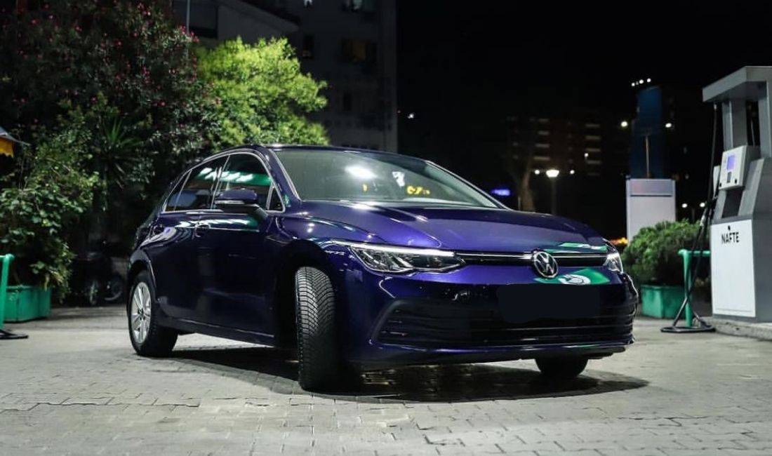 Jepet me qera Volkswagen Golf 8 duke filluar nga 70 euro dita