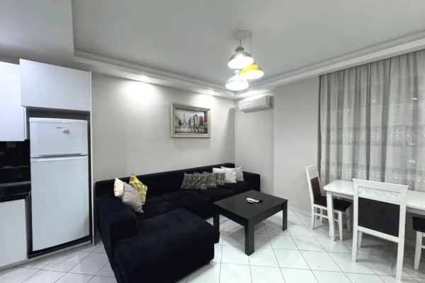 Shtepi me qera Apartament ne Tirane, 1+1, Mobilimi E mobiluar, Pagesa 450  Euro.