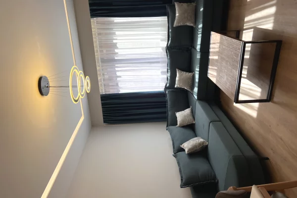 Shtepi me qera Apartament ne Tirane, 1+1, Mobilimi E mobiluar, Pagesa 55,000  Leke.