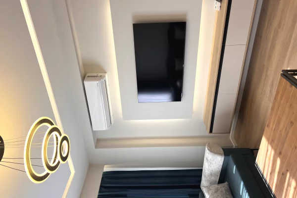 Shtepi me qera Apartament ne Tirane, 1+1, Mobilimi E mobiluar, Pagesa 55,000  Leke.