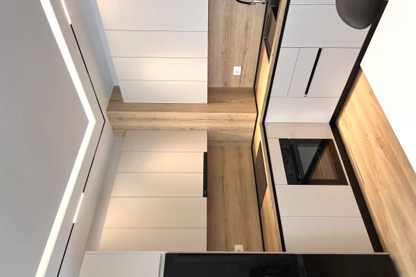 Shtepi me qera Apartament ne Tirane, 1+1, Mobilimi E mobiluar, Pagesa 55,000  Leke.