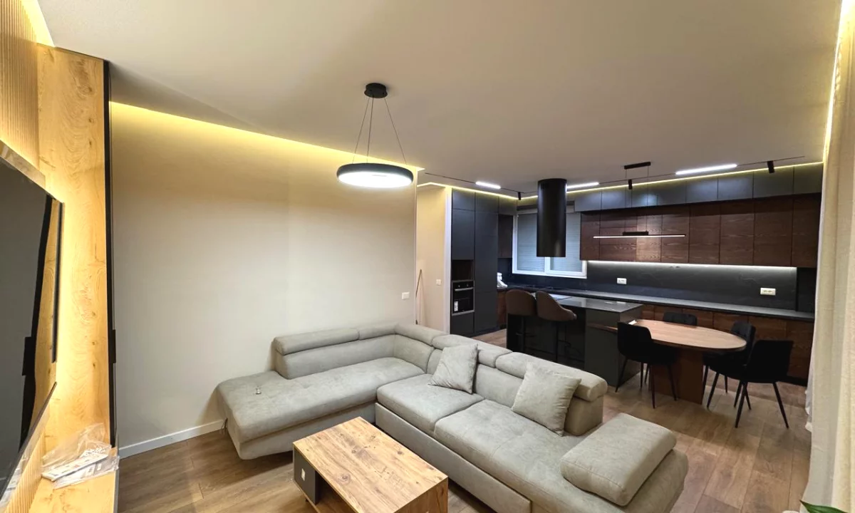 Shtepi me qera Apartament ne Tirane, 2+1, Mobilimi E mobiluar, Pagesa 1,200  Euro.