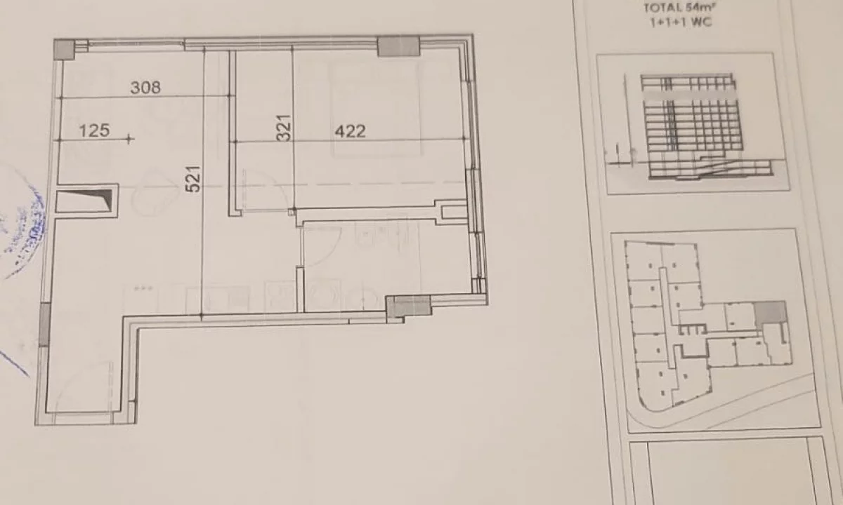 Shtepi ne shitje Apartament ne Tirane, 1+1, Mobilimi Bosh, pa mobiluar, Pagesa 89,400  Euro.