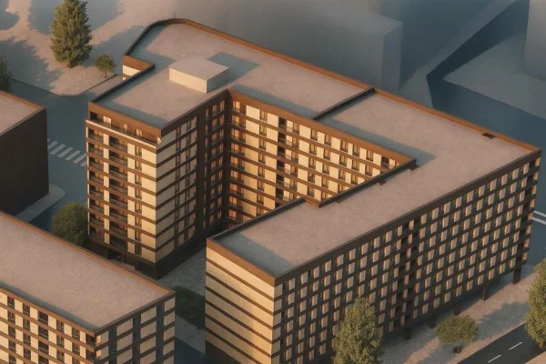 Shtepi ne shitje Apartament ne Tirane, 1+1, Mobilimi Bosh, pa mobiluar, Pagesa 120,000  Euro.