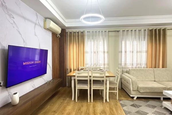 Shtepi ne shitje Apartament ne Tirane, 2+1, Mobilimi E mobiluar, Pagesa 16,600,000  Leke.