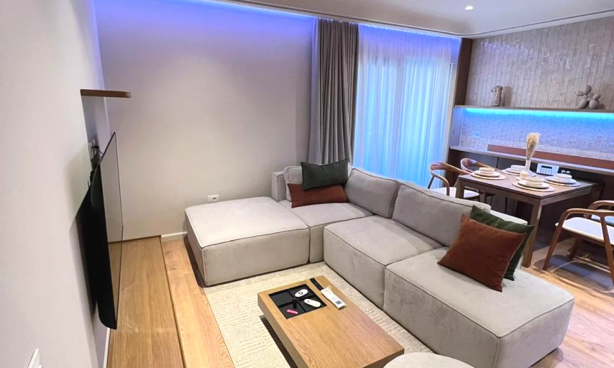 Shtepi me qera Apartament ne Tirane, 1+1, Mobilimi E mobiluar, Pagesa 70,000  Leke.