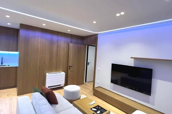 Shtepi me qera Apartament ne Tirane, 1+1, Mobilimi E mobiluar, Pagesa 70,000  Leke.