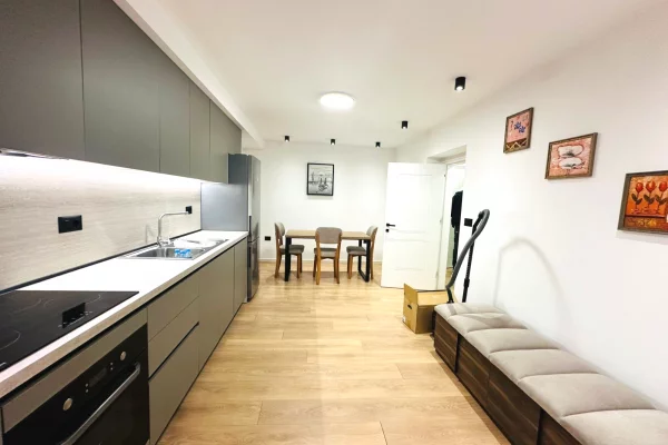 Shtepi me qera Apartament ne Tirane, 1+1, Mobilimi E mobiluar, Pagesa 50,000  Leke.