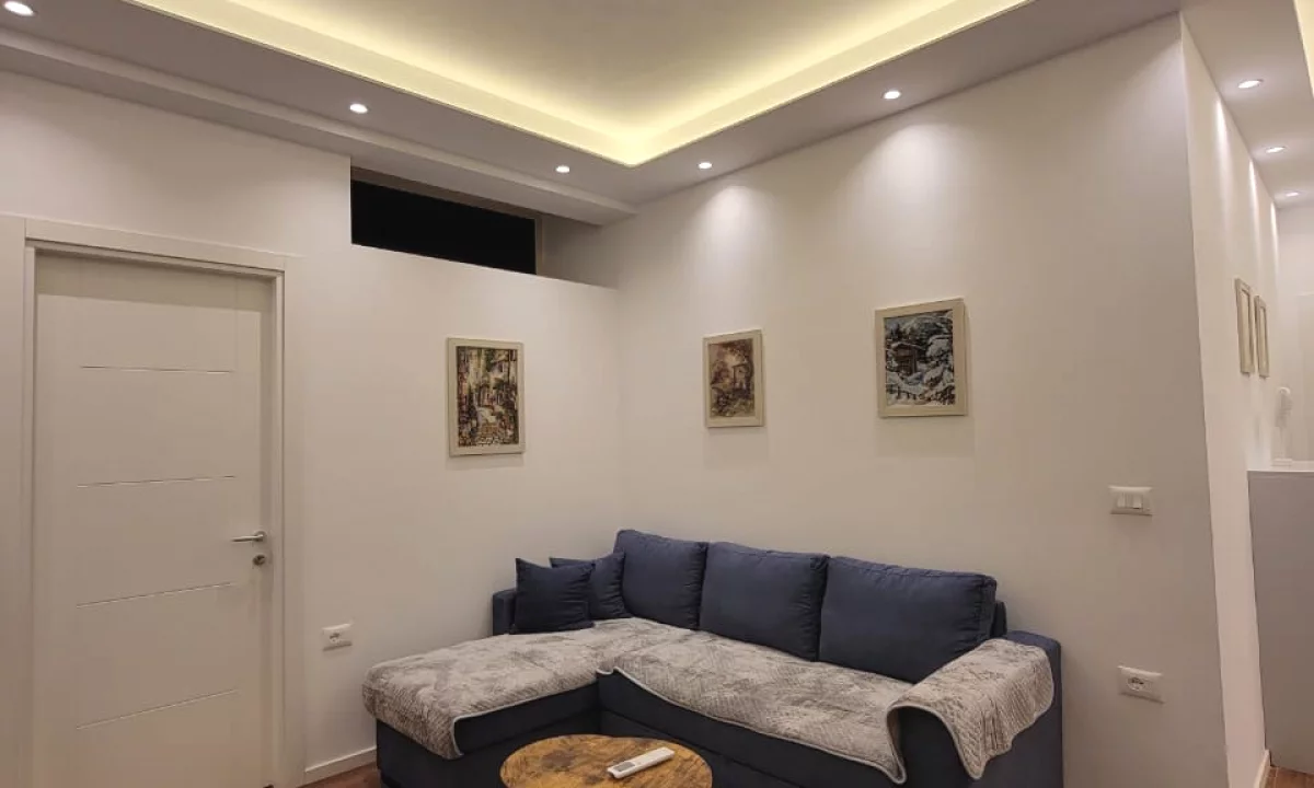 Shtepi me qera Apartament ne Tirane, 1+1, Mobilimi E mobiluar, Pagesa 550  Euro.