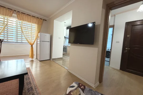 Shtepi me qera Apartament ne Tirane, 1+1, Mobilimi E mobiluar, Pagesa 55,000  Leke.
