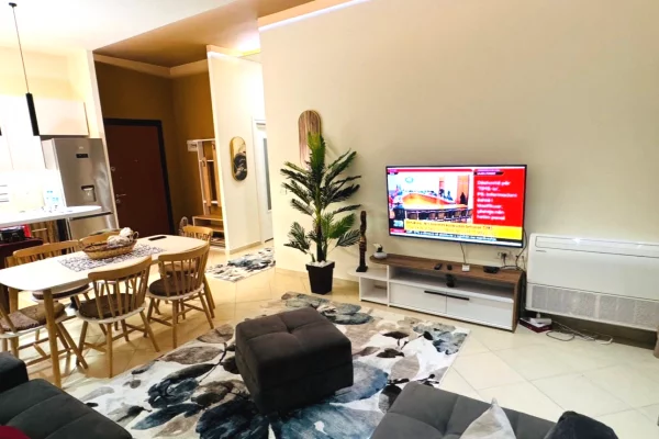 Shtepi me qera Apartament ne Tirane, 1+1, Mobilimi E mobiluar, Pagesa 65,000  Leke.