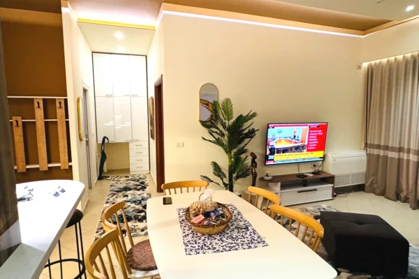 Shtepi me qera Apartament ne Tirane, 1+1, Mobilimi E mobiluar, Pagesa 65,000  Leke.