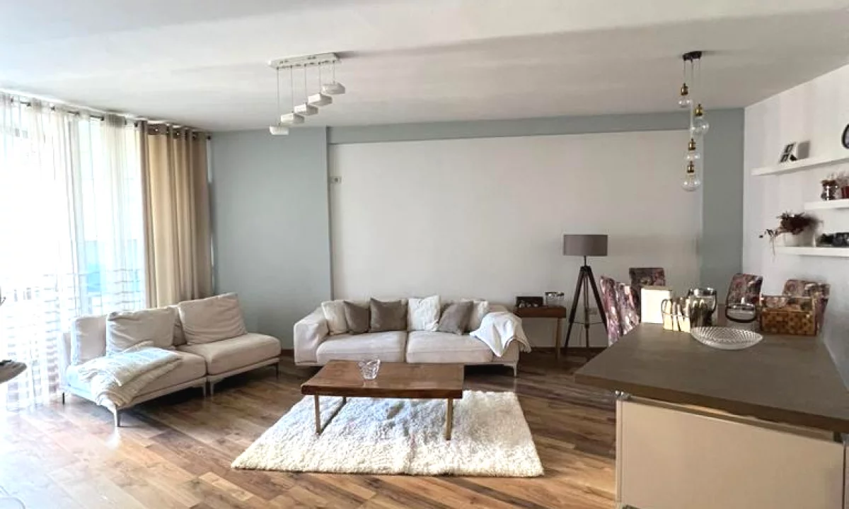 Shtepi me qera Apartament ne Tirane, 1+1, Mobilimi E mobiluar, Pagesa 55,000  Leke.