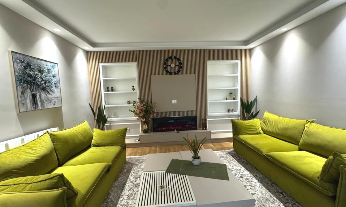 Shtepi me qera Apartament ne Tirane, 1+1, Mobilimi E mobiluar, Pagesa 85,000  Leke.