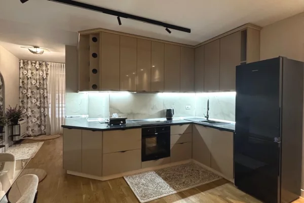 Shtepi me qera Apartament ne Tirane, 1+1, Mobilimi E mobiluar, Pagesa 85,000  Leke.