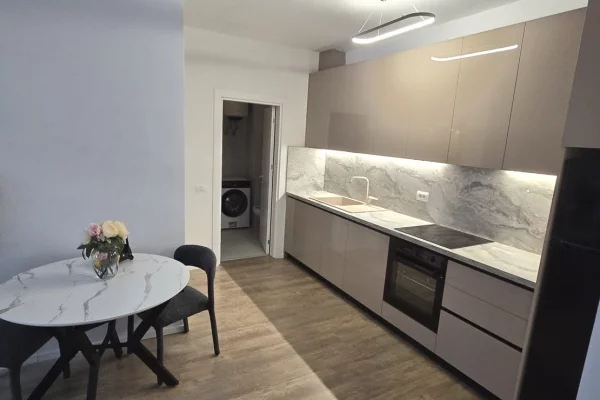 Shtepi me qera Apartament ne Tirane, 1+1, Mobilimi E mobiluar, Pagesa 60,000  Leke.
