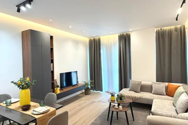 Shtepi me qera Apartament ne Tirane, 1+1, Mobilimi E mobiluar, Pagesa 70,000  Leke.