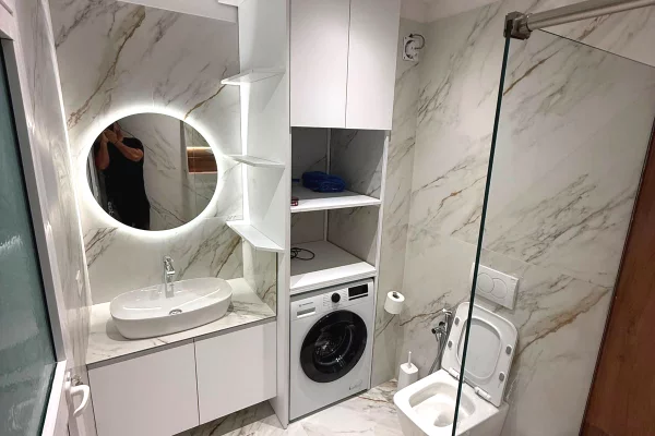Shtepi me qera Apartament ne Tirane, 2+1, Mobilimi E mobiluar, Pagesa 65,000  Leke.