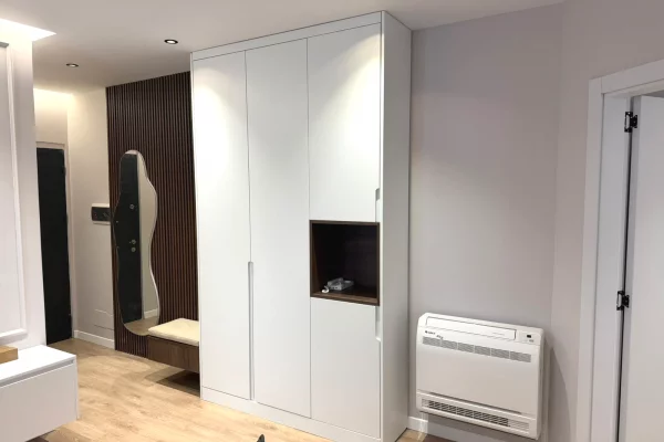 Shtepi me qera Apartament ne Tirane, 1+1, Mobilimi E mobiluar, Pagesa 90,000  Leke.