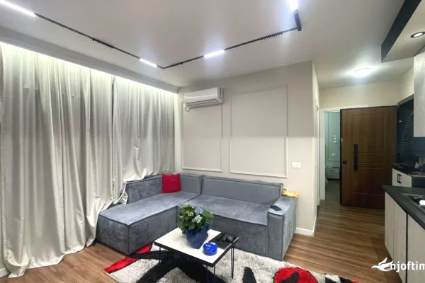 Shtepi me qera Apartament ne Tirane, 1+1, Mobilimi E mobiluar, Pagesa 75,000  Leke.