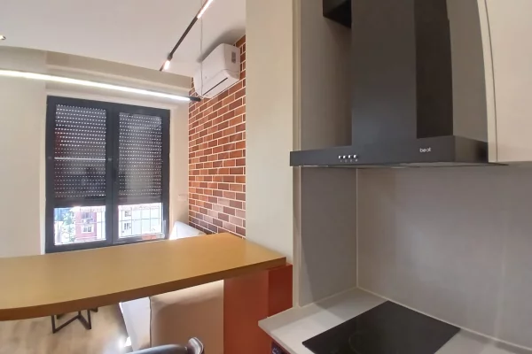 Shtepi me qera Apartament ne Tirane, 1+1, Mobilimi E mobiluar, Pagesa 60,000  Leke.