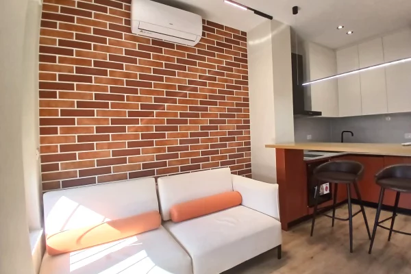 Shtepi me qera Apartament ne Tirane, 1+1, Mobilimi E mobiluar, Pagesa 60,000  Leke.