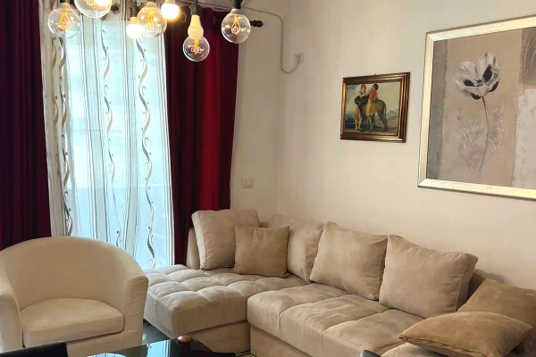 Shtepi me qera Apartament ne Tirane, 1+1, Mobilimi E mobiluar, Pagesa 45,000  Leke.