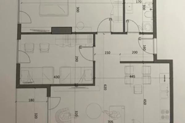 Shtepi ne shitje Apartament ne Tirane, 2+1, Mobilimi Bosh, pa mobiluar, Pagesa 86,465  Euro.