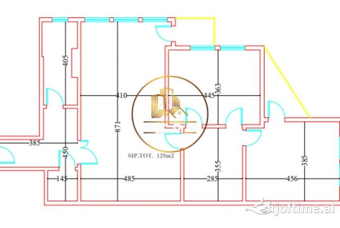 Apartament 2+1+2 për shitje tek Rruga e Elbasanit pranë Lion Park!