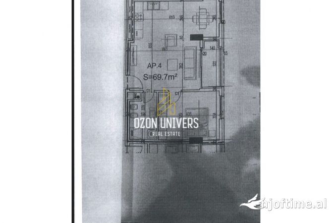 Shtepi ne shitje Apartament ne Vlore, 1+1, Mobilimi Bosh, pa mobiluar, Pagesa 229,320  Euro.