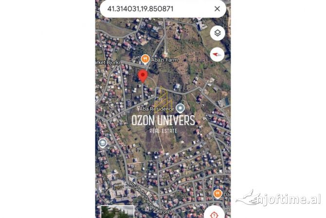 Tokë Për Shitje Pranë Sanatoriumi në Tiranë