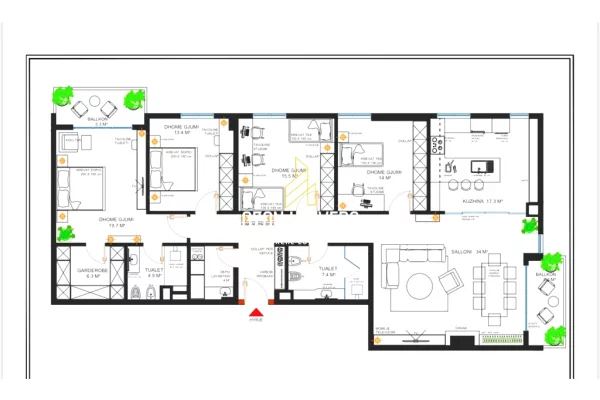 Ambient Biznesi per qira, tek Green City Residence