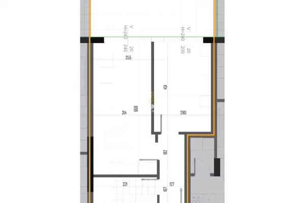 Appartamento in vendita a Durazzo 1+1, Vuoto