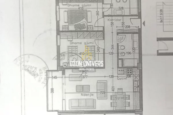 Shtepi ne shitje Apartament ne Tirane, 2+1, Mobilimi E mobiluar, Pagesa 213,000  Euro.