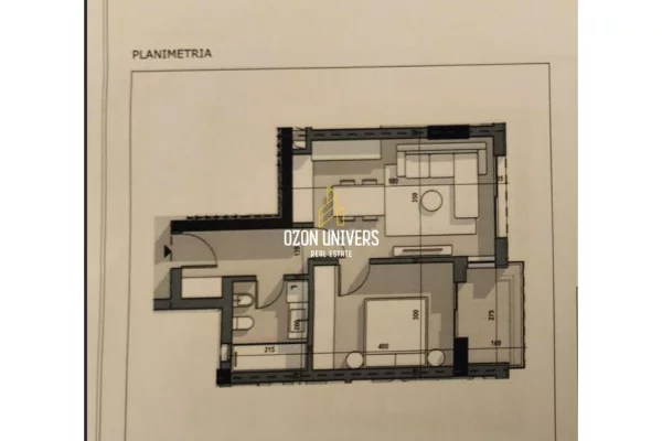 Shtepi ne shitje Apartament ne Tirane, 1+1, Mobilimi Bosh, pa mobiluar, Pagesa 100,412  Euro.