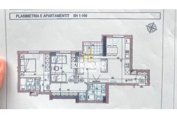 Apartment for sale in Tirana 2+1, Emty