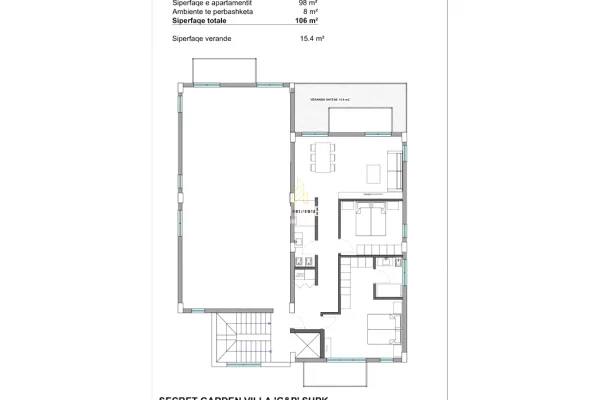Apartment for sale in Tirana 2+1, Emty