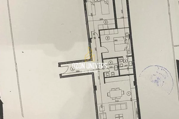 Shtepi ne shitje Apartament ne Tirane, 2+1, Mobilimi Bosh, pa mobiluar, Pagesa 151,675  Euro.