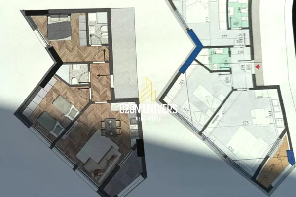 Shtepi ne shitje Apartament ne Tirane, 2+1, Mobilimi Bosh, pa mobiluar, Pagesa 168,700  Euro.