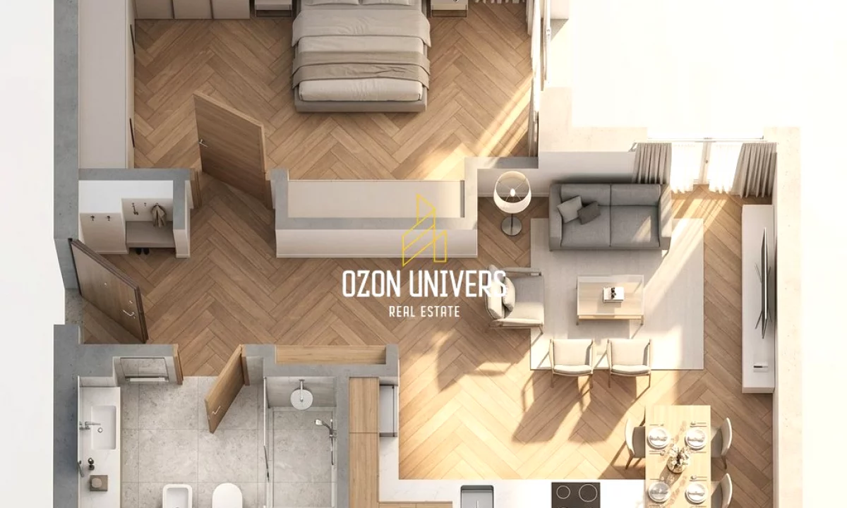 Apartment for sale in Himara 1+1, Emty