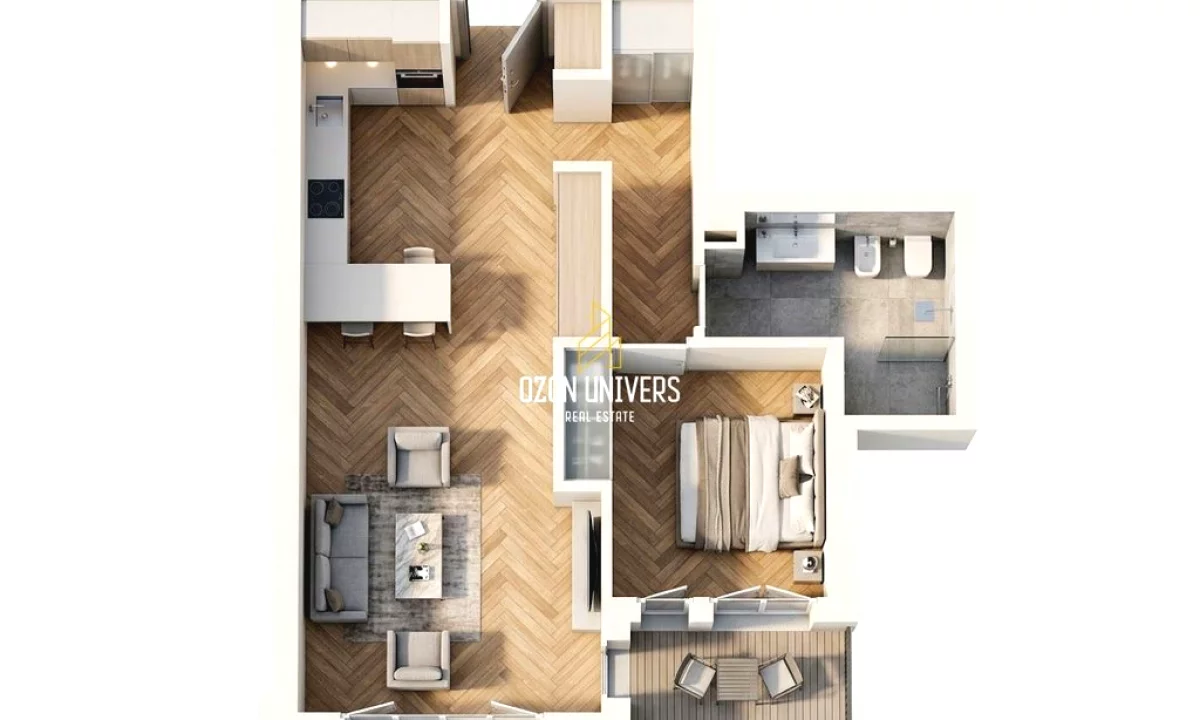 Shtepi ne shitje Apartament ne Himare, 1+1, Mobilimi Bosh, pa mobiluar, Pagesa 370,000  Euro.