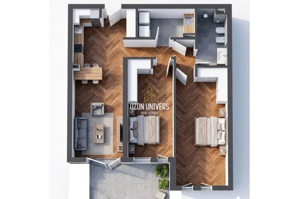 Apartament 2+1 për shitje në Green Coast 2 !