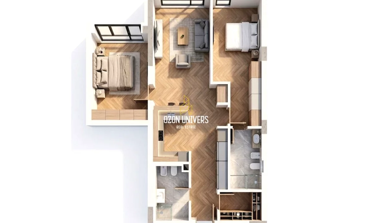 Shtepi ne shitje Apartament ne Himare, 2+1, Mobilimi Bosh, pa mobiluar, Pagesa 590,000  Euro.