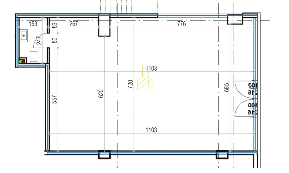 Ambient biznesi per qira tek Square 21, Rruga e Kavajes!