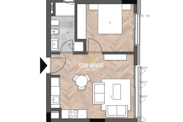 Shtepi ne shitje 1+1 ne Vlore - 280,000 Euro