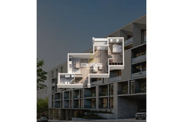 Apartament 1+1 për shitje, Aluna 5 Residence, Paskuqan!