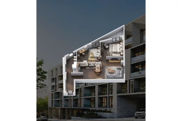 Apartament 2+1 për shitje, Aluna 5 Residence, Paskuqan!