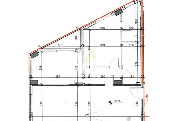 Shtepi ne shitje Apartament ne Tirane, 2+1, Mobilimi Bosh, pa mobiluar, Pagesa 123,165  Euro.